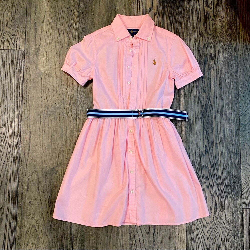 Ralph Lauren Pink Girl Dress, Size 7